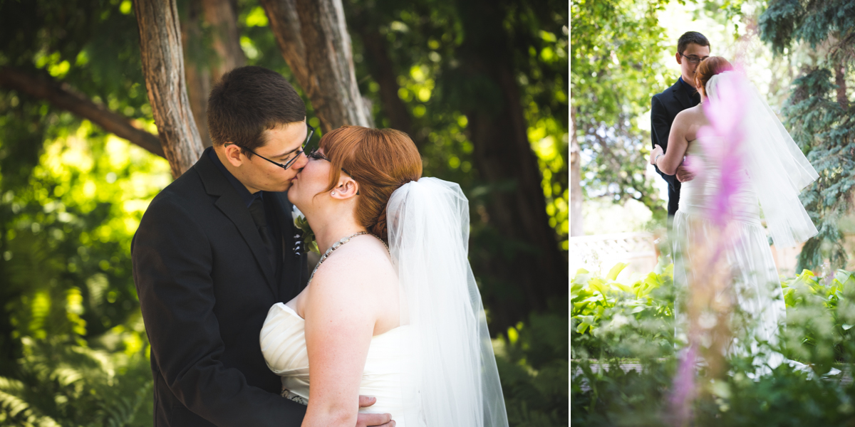 Wedding Photo at Leo Mol Sculpture Garden