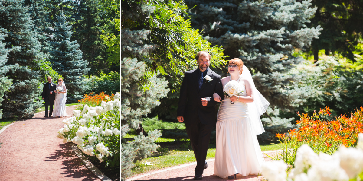 Wedding Photo at Leo Mol Sculpture Garden