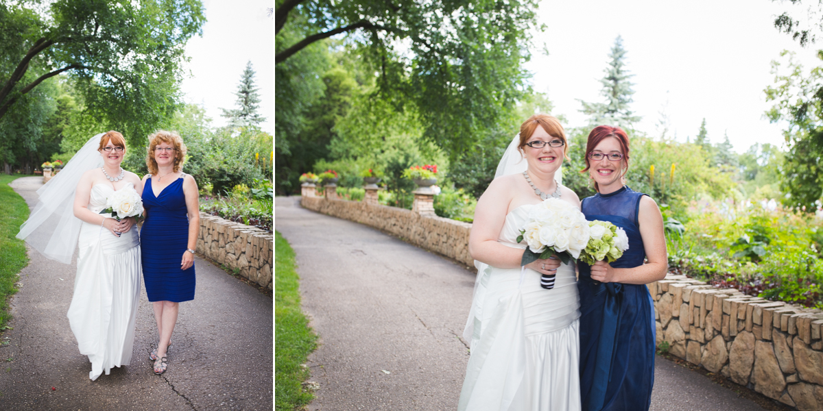 Wedding Photo at Leo Mol Sculpture Garden