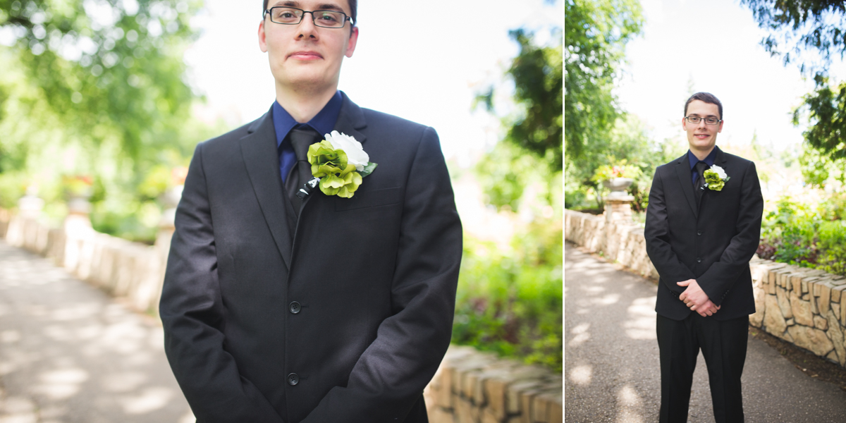 Wedding Photo at Leo Mol Sculpture Garden