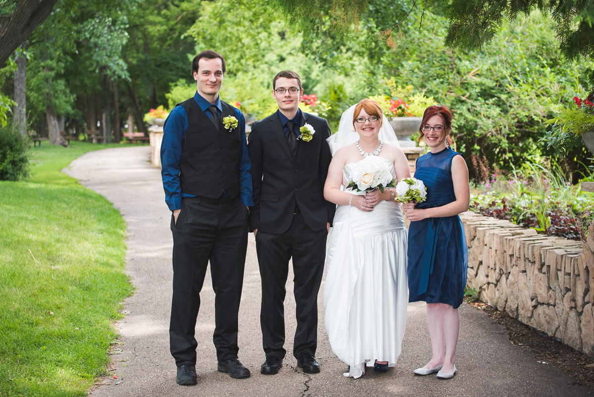 Wedding Photo at Leo Mol Sculpture Garden