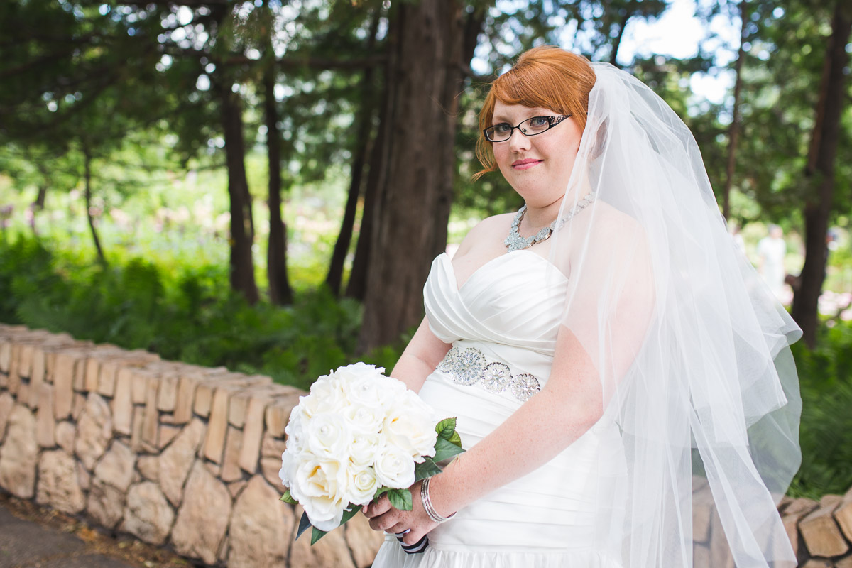 Wedding Photo at Leo Mol Sculpture Garden