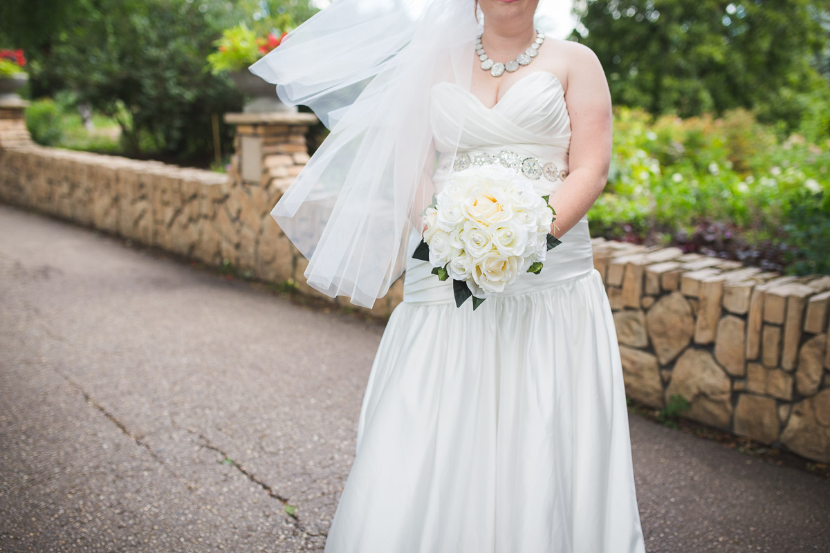 Wedding Photo at Leo Mol Sculpture Garden