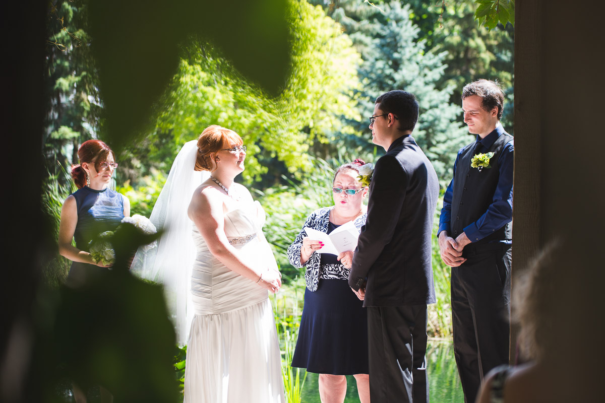 Wedding Photo at Leo Mol Sculpture Garden